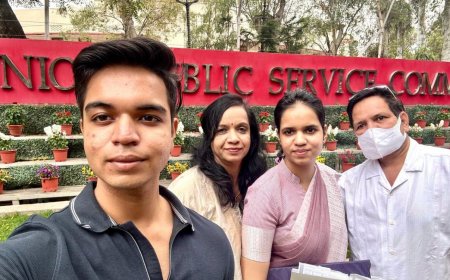 दबोहराज ग्लोबल सीनियर सेकेंडरी स्कूल महुआ की छात्रा साक्षी नागर ने यूपीएससी परीक्षा की पास