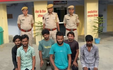 रैणी पुलिस ने आधा दर्जन भेड़ चोरी के आरोपी किए गिरफ्तार