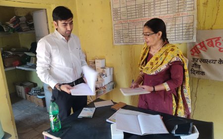 उपखंड अधिकारी ने पटवार घर, आंगनबाड़ी केंद्र,उपस्वास्थ्य केंद्र का किया निरीक्षण,दिए आवश्यक दिशानिर्देश