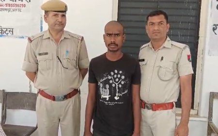 खुली जेल से फरार बंदी जयपुर से गिरफ्तार