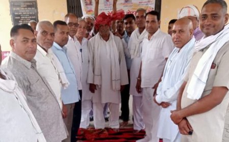 रोहिताश बोहरा सोडावास को राष्ट्रीय उपाध्यक्ष बनाने पर ग्रामीणों ने किया स्वागत