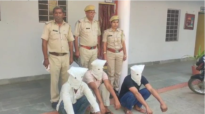 कानून व्यवस्था लचर, जानलेवा हमला करने के तीन आरोपी गिरफ्तार