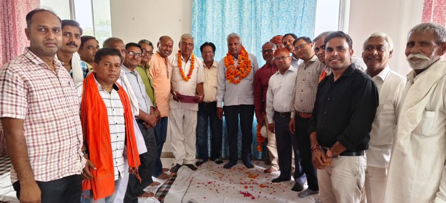 सैनी समाज राजगढ़ के अध्यक्ष बने पीडी सैनी