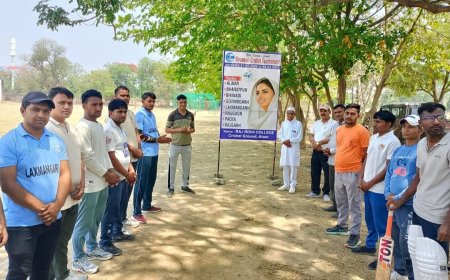 संत निरंकारी मिशन द्वारा पांचवी क्रिकेट प्रतियोगिता का शुभारंभ आज से,  प्रतियोगिता में कुल 8 टीम भाग लेगी