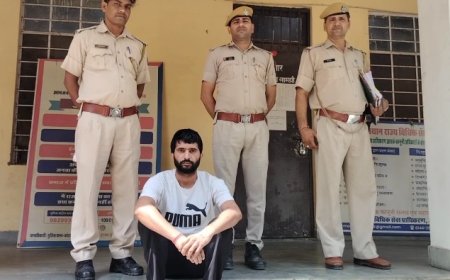 अलवर सेंट्रल जेल में लॉरेंस गैंग के बदमाश के पास मिला मोबाइल, प्रोडक्शन वारंट पर गिरफ्तार