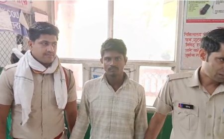 देसी कट्टा लेकर घूम रहा युवक देशी कट्टे सहित गिरफ्तार