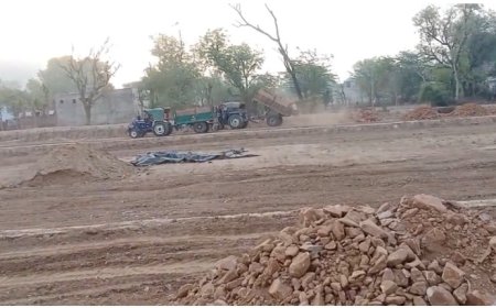 अवैध रूप से सरकारी नाले पर निर्माण कार्य कर प्लाटिंग करने का मामला:  जिम्मेदार अधिकारी मौन, आखिर क्यों?