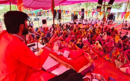 कलियुग में संत दर्शन व हरि कथा का बड़ा महत्व