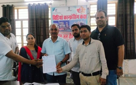 पंचायत कार्यालयों में आईटी संवर्ग के पद सृजन की मांग, जहाजपुर में सौंपा गया ज्ञापन