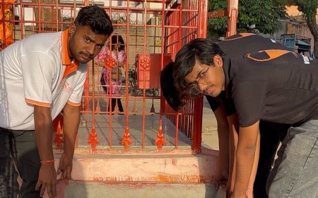 "वॉइस ऑफ एनिमल" द्वारा जल सेवा अभियान जारी,  सरजावाव गेट पर कुंडियाँ और परिंडे वितरित किए गए