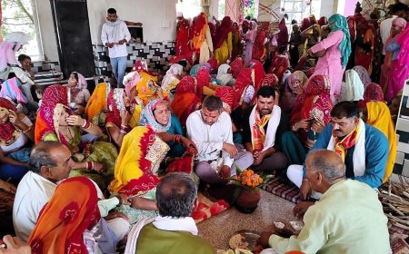 बसई में सात मौड़़ घाटी वाले हनुमान जी मन्दिर में मेला व भण्डारे का हुआ आयोजन