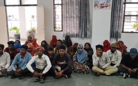 अलवर पुलिस ने की बड़ी कार्यवाही: 117 बांग्लादेशी नागरिकों को किया गिरफ्तार