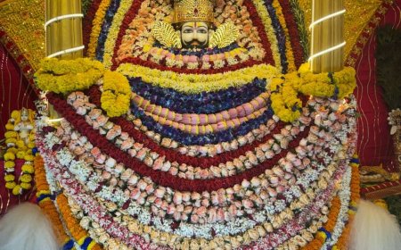 श्री श्याम धाम में विराजमान हुए लख दातार, गरुड़ देव और हनुमान जी  की हुई प्राण प्रतिष्ठा