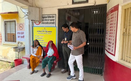 अतिरिक्त जिला कलक्टर ने पीएचसी रघुनाथपुरा और प्राथमिक विद्यालय आसपुरा का किया औचक निरीक्षण