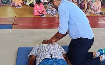 शारीरिक शिक्षकों को दी सिविल डिफेंस ट्रेनिंग