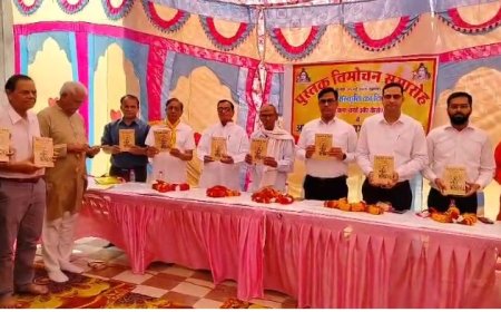 हिन्दू संस्कृति का विकास कब और कैसे हुआ पुस्तक का किया विमोचन