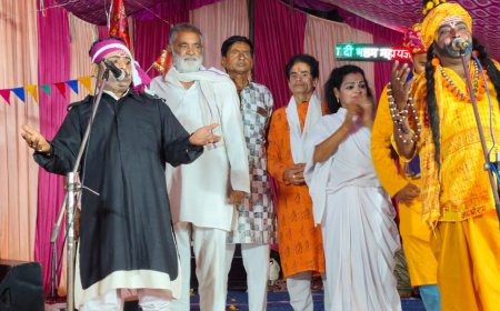 जोनेटा में सत्यवादी राजा हरिश्चंद्र नाटक मंचन देखने उमड़ी श्रोताओं की भीड़