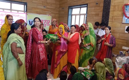 शक्ति सोम ग्रुप फाउंडेशन व उत्सव ट्रस्ट के तत्वाधान में मनाया मातृ दिवस: विभिन्न प्रतियोगिताओं का भी करवाया गया आयोजन