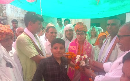 ग्राम उजोली की बेटी निकिता यादव का गृह मंत्रालय में चयन, क्षेत्र में खुशी की लहर