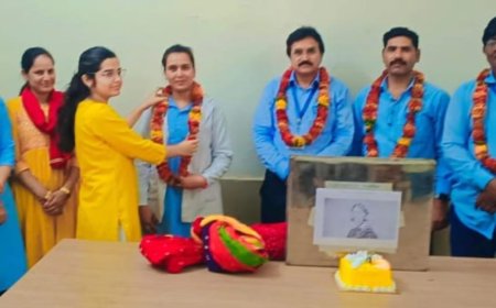 अंतरराष्ट्रीय दिवस, नर्स दिवस पर नर्सिंग कर्मियों का स्वागत