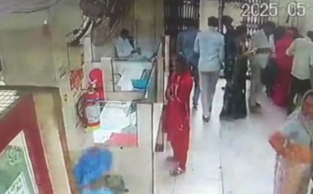 बैंक के दरवाजे से एक लाख रुपए जेब से निकालकर पार हुआ समाज कंटक