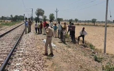 भिवानी मथुरा पैसेंजर ट्रेन से गिरी  महिला की मौत, शिनाख्तगी के लिए मोरचारी में रखवाया