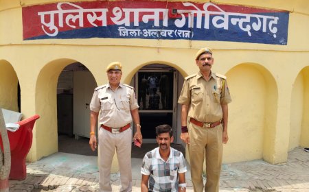 गोविन्दगढ़ क्षेत्र में एक साइबर ठग गिरफ्तार, एक मोबाइल जब्त