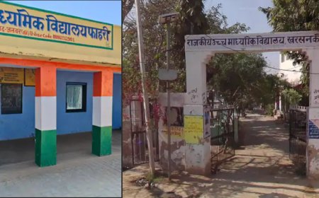 गोविंदगढ़ के स्कूलों में समाज सेवा शिविर का निरीक्षण: दो स्कूलों में न शिक्षक मिले न छात्र, CBEO ने थमाए नोटिस