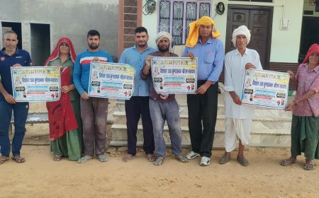 नापावाली में 108 कुंडीय श्री राम महायज्ञ की तैयारियां जोरों पर, पोस्टर का हुआ विमोचन