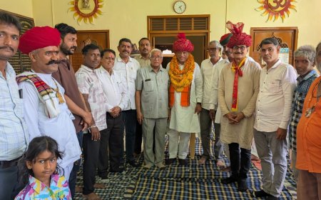 श्री स्वांगिया चामुण्डा माता मंदिर कोसेलाव प्राण प्रतिष्ठा का पन्द्रहवाँ पाटोत्सव:  विधायक जोराराम कुमावत रहे  मुख्य अतिथि