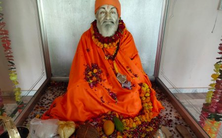 सागरानंद महाराज की पुण्यतिथि पर लगाया भंडारा