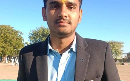 रायला सरकारी स्कूल का छात्र  ब्लॉक स्तर पर 12th बोर्ड में प्रथम