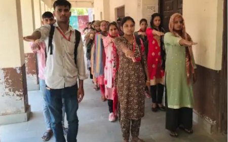 गोविन्दगढ़ के राजकीय महाविद्यालय में नशा मुक्ति केंद्र: 50 विद्यार्थियों ने ली नशा छोड़ने की शपथ