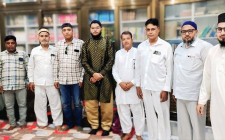 मदरसा अरबिया रहमानिया का छात्र ज़ैद अब मिश्र की अल अजहर यूनिवर्सिटी में जाएगा आगे की पढ़ाई करने के लिए