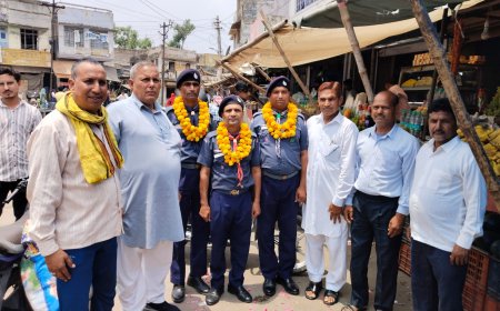 प्रशिक्षण प्राप्त कर आगमन के दौरान स्काउट मास्टरों का किया स्वागत