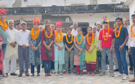 कोहराना स्कूल के टॉपर्स का हुआ सम्मान