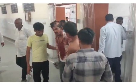 जमीन विवाद को लेकर दो सगे भाइयों के बीच हुआ खूनी संघर्ष