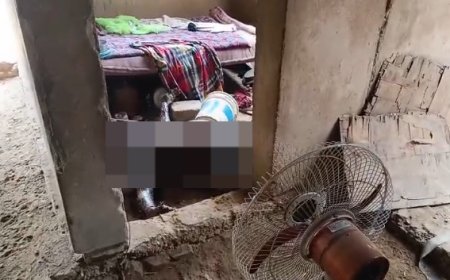 मकान में मिला वृद्ध का शव पुलिस ने की जांच शुरू