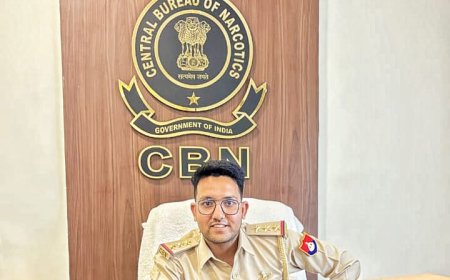 मकराना के लाड़ले अब्दुल वहीद ने केंद्रीय नारकोटिक्स ब्यूरो में संभाला इंस्पेक्टर का पदभार