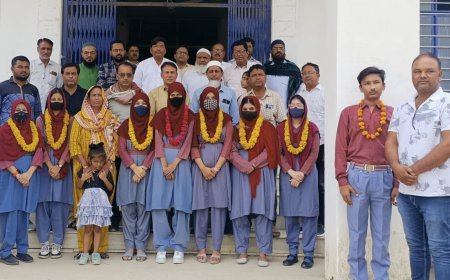 मदरसा अंजुमन सोसायटी ने 12वीं और 10वीं बोर्ड परीक्षा की प्रतिभाओं का किया सम्मान