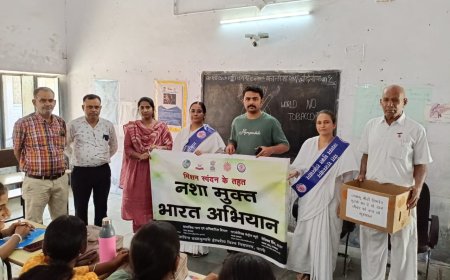 नशा मुक्त भारत अभियान" के तहत युवाओं को किया मार्गदर्शन आत्मशक्ति और आत्मचिंतन के माध्यम से नशे से छुटकारा संभव : बीके स्नेहा