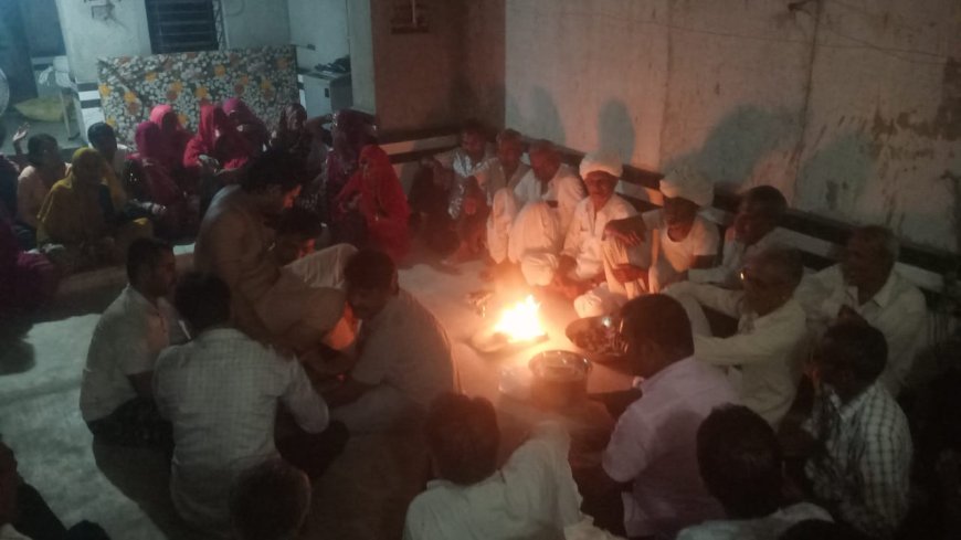 तखतगढ़ में "अक्षय तृतीया" पर देखे शगुन: किसानों ने दी सुखद खबर
