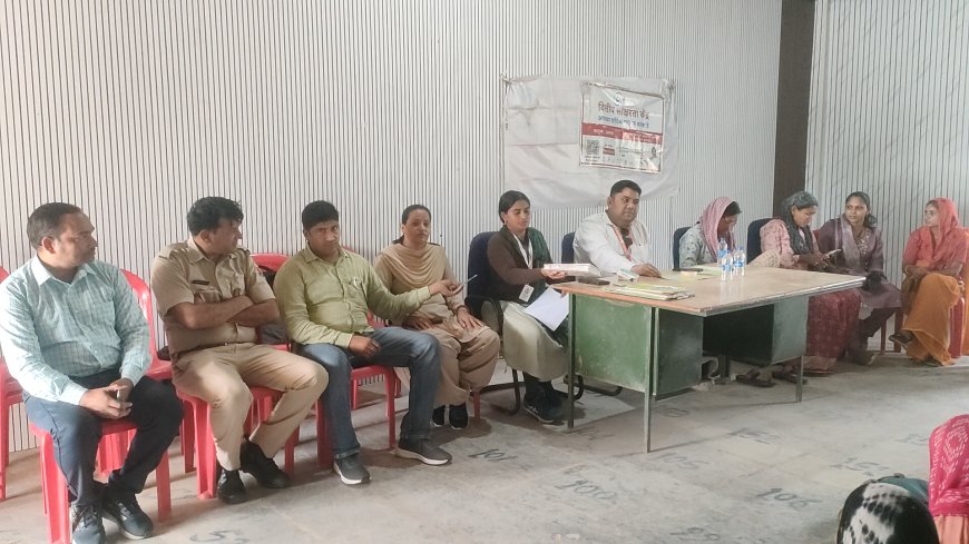 राजस्थान सरकार का लक्ष्य सशक्त नारी समृद्ध गांव को लेकर वित्तीय चौपाल हुई आयोजित 