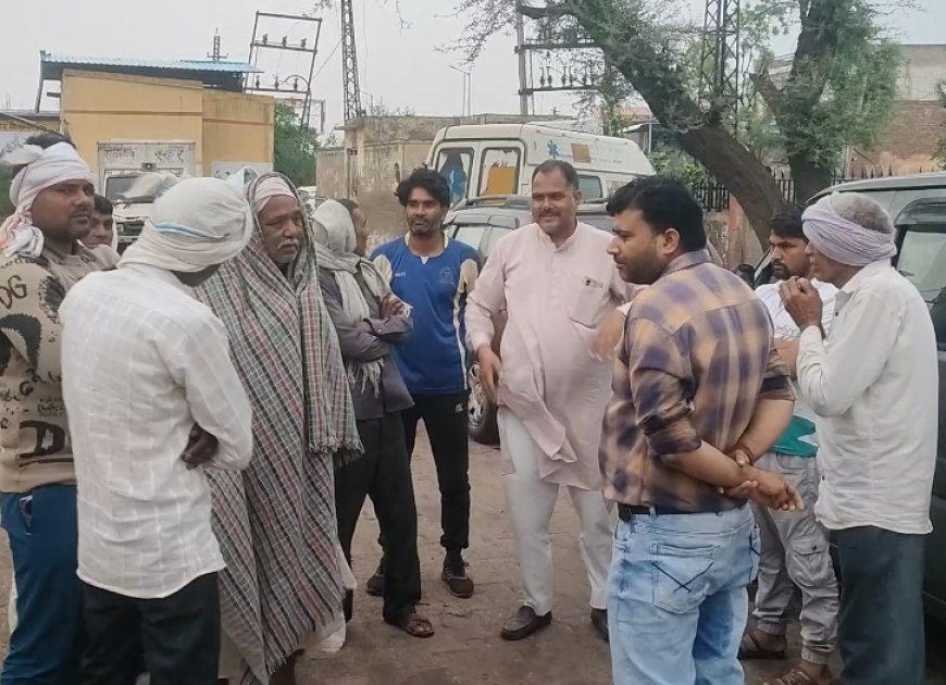 कस्बा स्थित मसारी रोड पर संदिग्ध अवस्था में मिला एक अधेड़ व्यक्ति का शव
