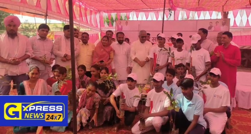 केंद्रीय मंत्री भूपेंद्र यादव का गोविन्दगढ़ क्षेत्र में सांसद संपर्क संवाद दौरा: विकास कार्यों की समीक्षा की, ग्रामीणों की समस्याओं का मौके पर किया समाधान