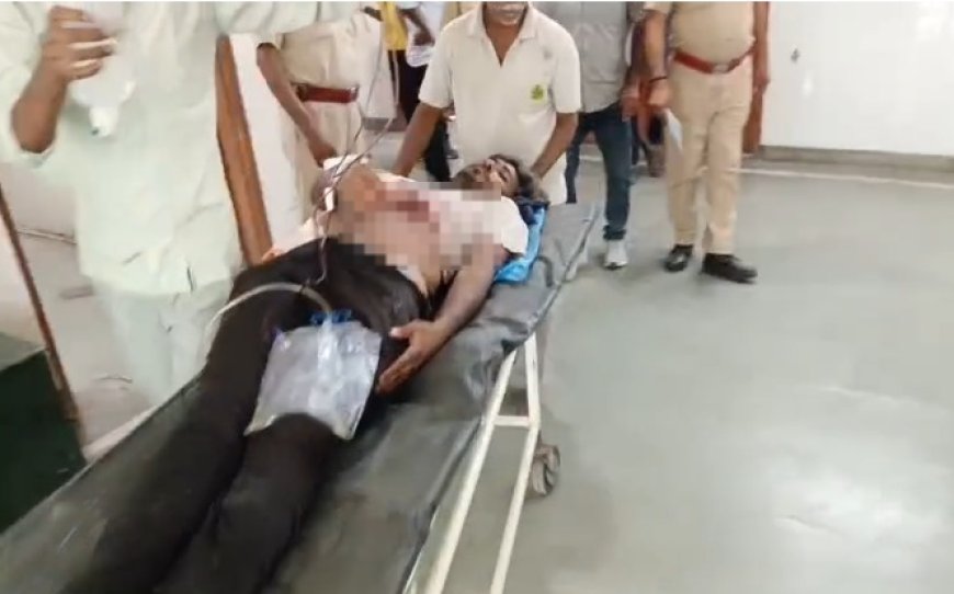 हत्या के मामले में सजा काट रहे कैदी ने ब्लेड से काट कर किया खुद को जख्मी जयपुर रैफर