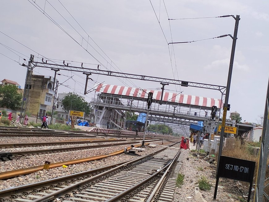 अमृत भारत योजना: खैरथल रेलवे स्टेशन का हुआ कायाकल्प, दिखने लगा हेरिटेज लुक