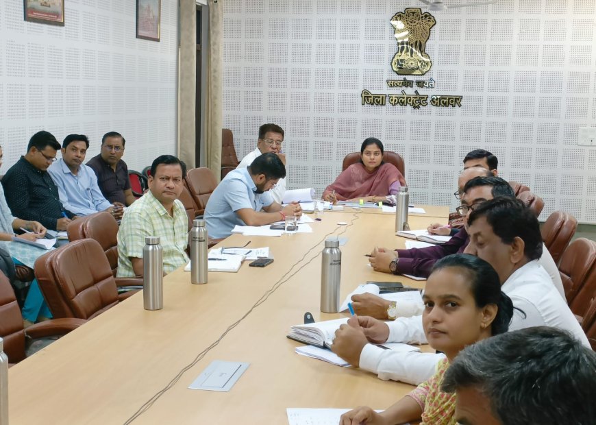 जिला कलक्टर डॉ. आर्तिका शुक्ला ने ली वीडियो कॉन्फ्रेंसिंग के माध्यम से साप्ताहिक समीक्षा बैठक