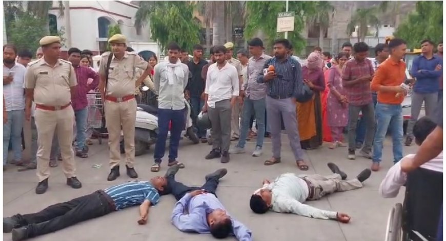 अलवर मे माक ड्रिल का पूर्व अभ्यास