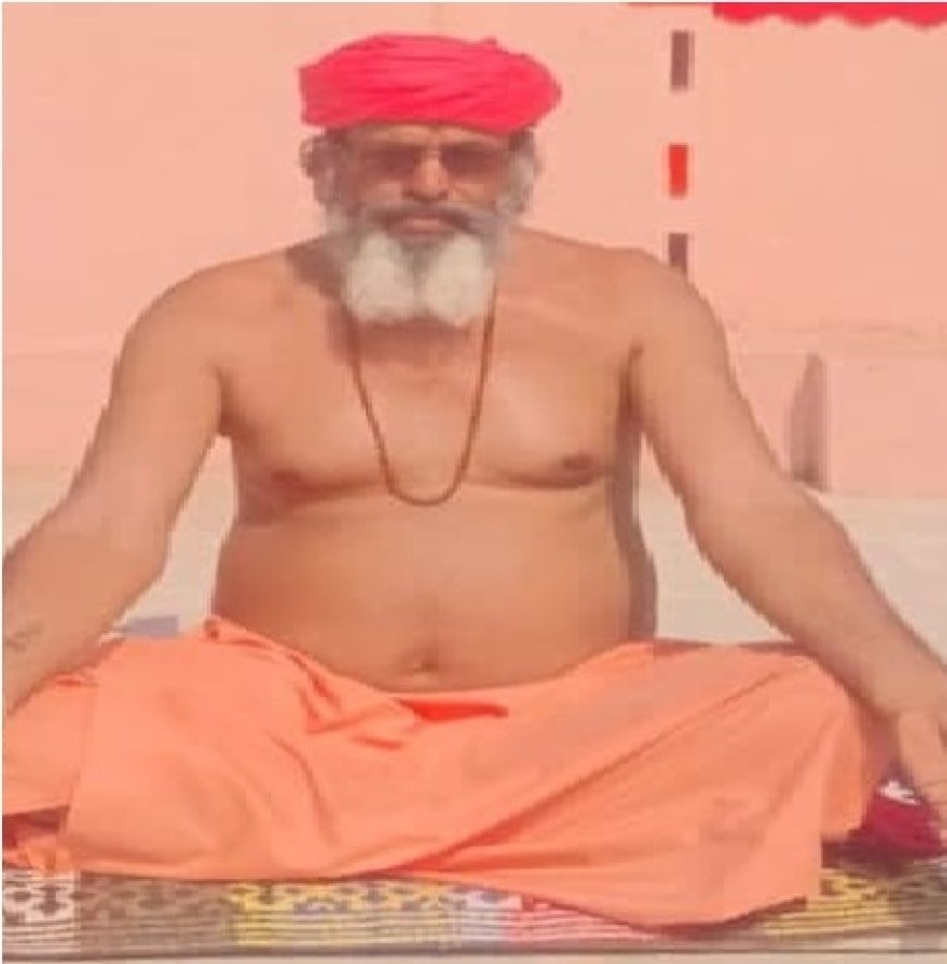 विश्व शांति के लिए नौ तपा तपस्या में लीन अत्यधिक तापमान व लू में तपस्या